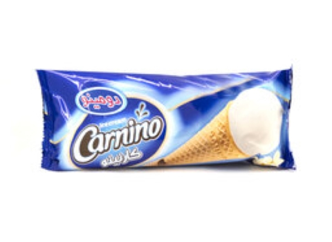 قیمت خرید بستنی قیفی وانیلی دومینو با فروش عمده